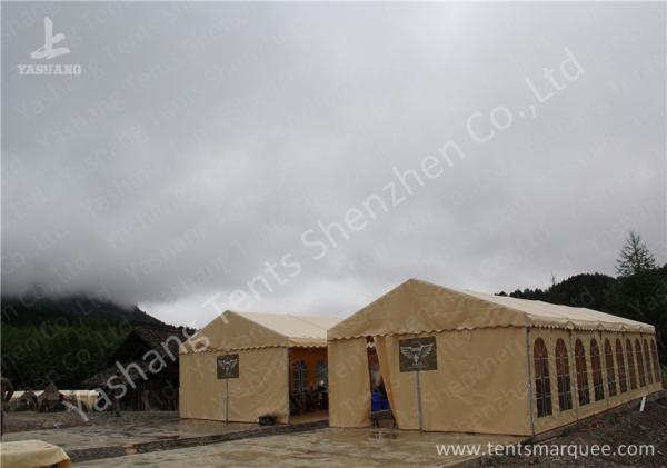 Quality Rustless Waterproof Fabric Sunshade Outdoor Event Tent , Frame Big Event Tents for sale