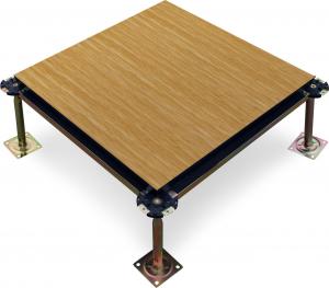 China Steel Encased Wood Core Raised Access Floor System on sale