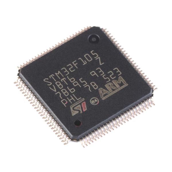 Integrated circuit ARM MCU STM32F105VBT6 STM32F105 STM32F LQFP-100 microcontroll