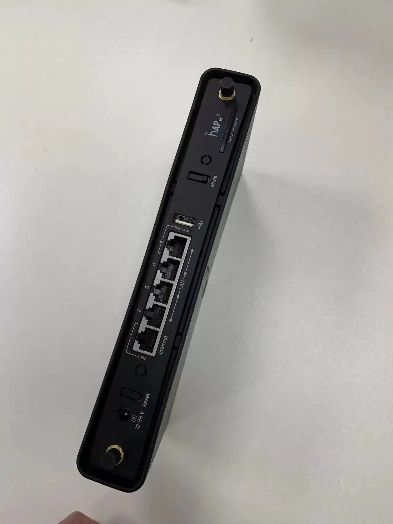 hAP ac³ Home Wireless Modem Router Antennas with outstanding coverage