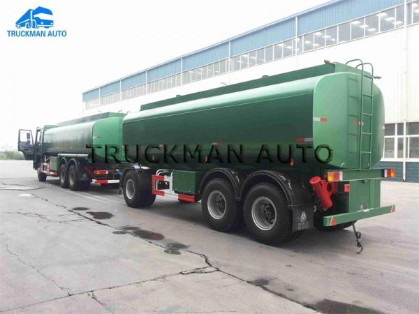Quality 25000 Liters 25 Tons  Full Trailer Truck High Loading  With The Drawbar Big for sale