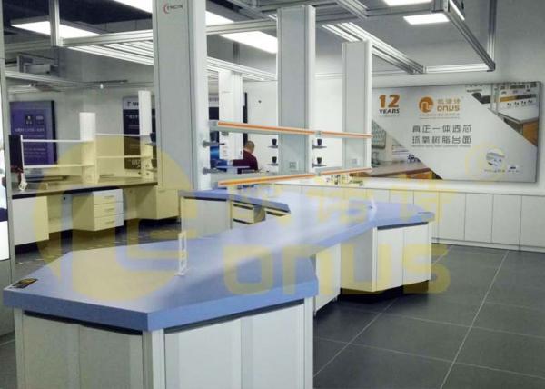 Quality No Radiation Chemistry Lab Countertops Chemical Resistant Standard Customized for sale