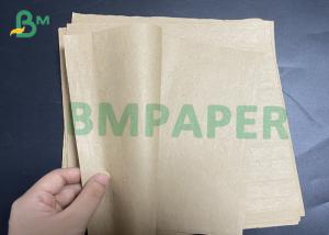China 40Gsm 37mm X 3000m Bleached Kraft Pulp Paper For Brown Packaging wholesale