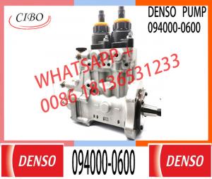 China common rail diesel pump 094000-0600 for komatsu with high pressure with ECU control wholesale