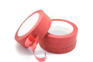 China 50m Heat Resistant Red Masking Tape For Spray Paint wholesale