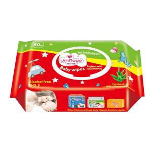 China Alcohol-Free Organic Cotton Baby Wipes Private Label 15*20CM Sheet Size wholesale