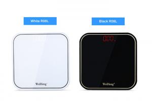 China White / Black Accurate Weight Scale , 180kg Maximum Load Digital Bathroom Scale wholesale