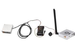 30km Wireless Range UAV Video and serial data Transmitter For Pixhawk Telemetry And PTZ control Signal