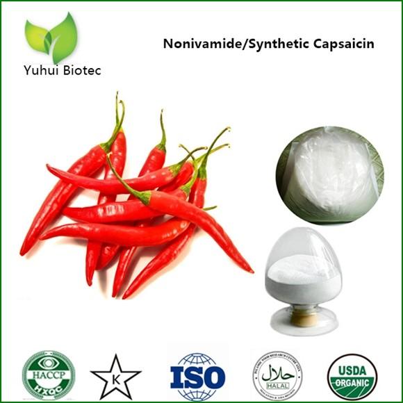 Quality Nonivamide,2444-46-4,Synthetic Capsaicin,nonivamide capsaicine,capsicum extract for sale