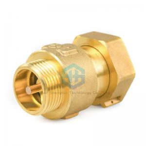 China BSP Extension Union Male Female Anti Air Rotation Front Brass Vertical Check Valve Water Meter wholesale