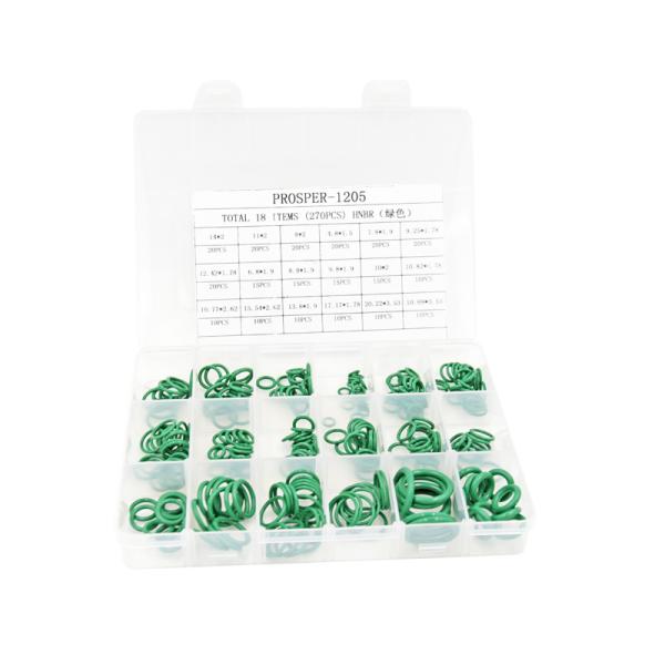 ORK Professional Repair Tool Box for Hardware O-ring Sets Color Rubber O-rings Included