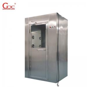 China Standard Two People 30m/S Cleanroom Air Shower With Electronic Interlocking Door wholesale
