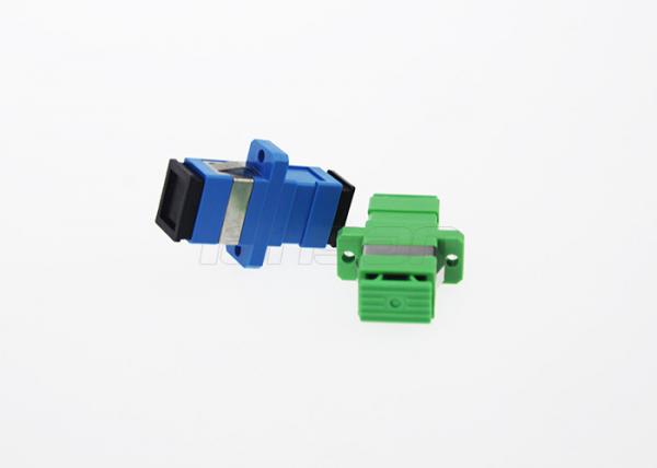 Quality Low Insertion Loss Fiber SC Connector , Multimode OM3 Simplex Fiber Optic Connector for sale