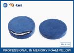 Lovely High Density Memory Foam Round Chair Pads / Memory Foam Dining Chair