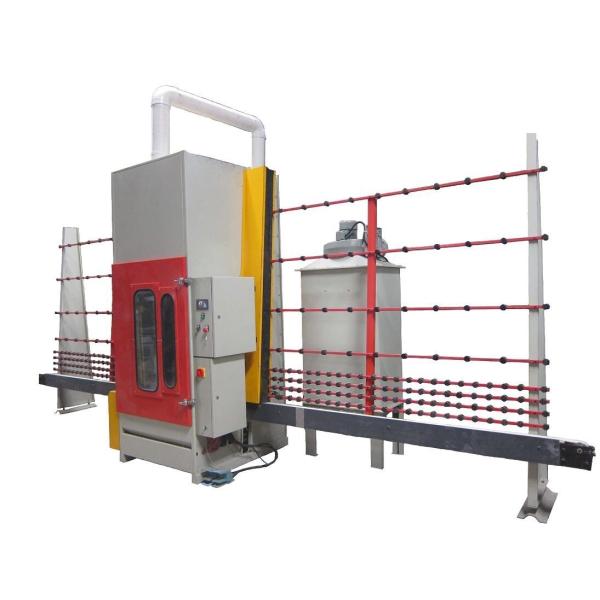 Quality Automatic Glass Sandblasting Machine with Vertical Structure and Customized Request for sale