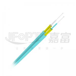 China 2.0mm Duplex Indoor Fiber Optic Cable Figure 8 Cable Bi Directional Transmission on sale