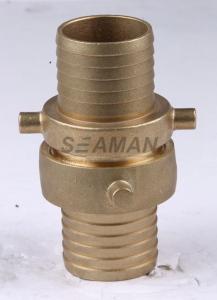China Male x Female NST Fire Hose Coupling American NH Fire Hose Nozzle 1.5 / 2 / 2.5 wholesale