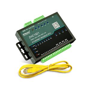 ZHC1921 Mqtt Protocol Rs485 Ethernet Relay Controller With Pulse Counting System