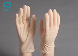 China Disposable  Natural Latex  rubber Gloves in industrial wholesale