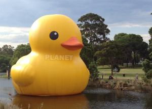 China Water Game Equipment Advertising Life Buoy Children Buoy Giant Inflatable Promotion Yellow Duck on sale