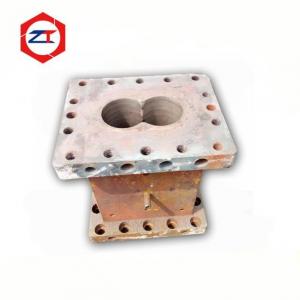 China High Wear Pellet Mill Parts Screws And Barrels 63mm Hole Diameter Top Grade Wood Pellet Mill Parts wholesale
