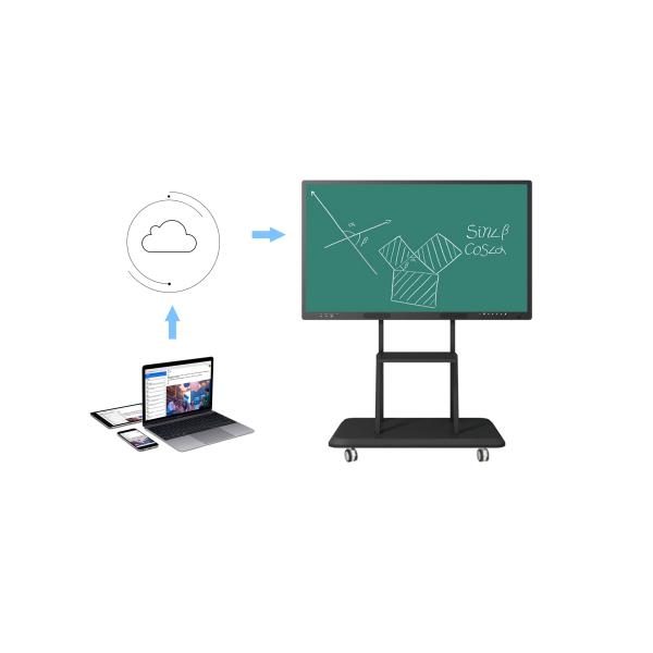 Touch Screen LCD Interactive Whiteboard Infrared 86inch All In One
