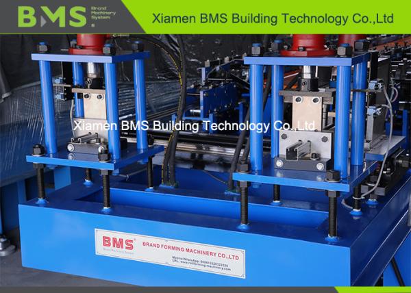 Quality Solar Mounting Structure Solar Bracket Roll Forming Machine PLC Cabinet Control Encoder Omron for sale