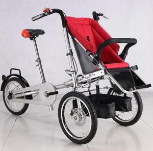 Folding Mother Baby Stroller Bike
