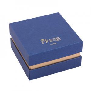 China Perfume Tie Cosmetic Box Packaging Gold Stamping UV Printing Pantone Color wholesale