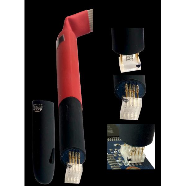 Quality MSOP8 TSSOP8 SOIC 8 KITS pogo pin adapter with guide cap for in-circuit  EEPROM/93CXX /25CXX/24CXX programming carprog for sale