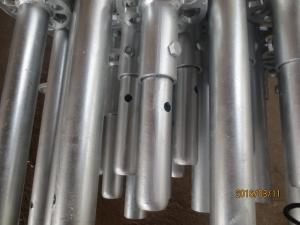 China Hot galvanized ringlock scaffolding accessories Ledger diagonal brace vertical wholesale