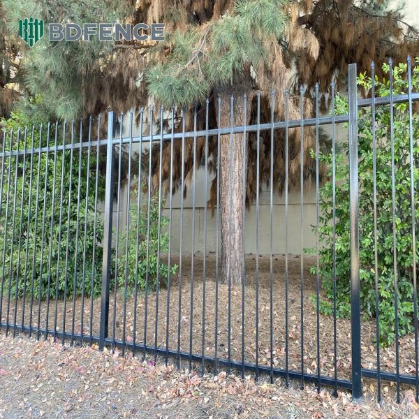 Versatile Tubular Steel Fence Multiple Applications