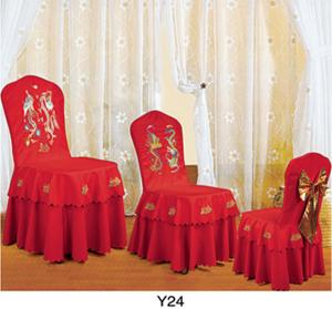 China Factory price table cloths and chair cover banquet chair cover (Y-24) wholesale