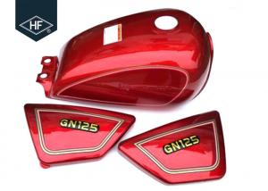 China Standard Size GN125 Other Motorcycle Parts Custom Color Iron 9L Motorcycle Fuel Tank wholesale