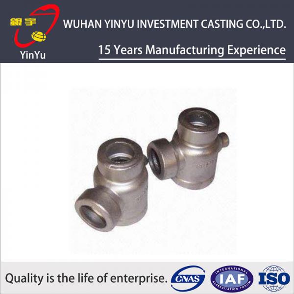 Quality Durable 316 / 304 Stainless Steel Pipe Fittings Lost Wax Investment Casting Process for sale