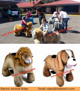 China Children Scooter Ride on Horse Animal Toy Car Animal Rides for Game Center Amusement Park wholesale
