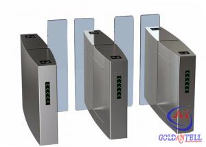 China Automatic Pedestrian Sliding Speed Gate Turnstile IP54 For Access Control System on sale