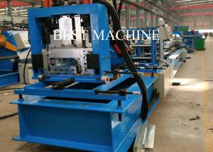 China Auto Change Size Purlin Roll Forming Machine Metal Structure 2 Years Warranty wholesale