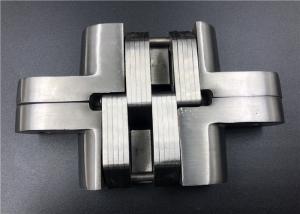 China Wood Door Stainless Steel Concealed Hinges With SS 304/201 Connecting Arms wholesale