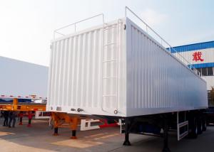 China CIMC long dry van trailer 17 m cargo body box trailer long haul trailer for sale wholesale