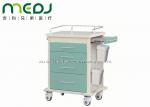 102cm Height Medical Trolley Cart Anesthesia MJTC02-02 With Diagonal Brakes