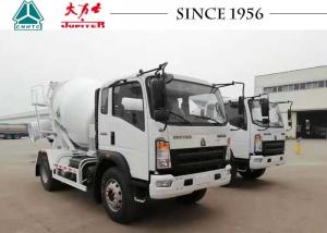 China HOWO 4CBM 6 Wheeler Concrete Mixer Truck With Euro IV Engine wholesale