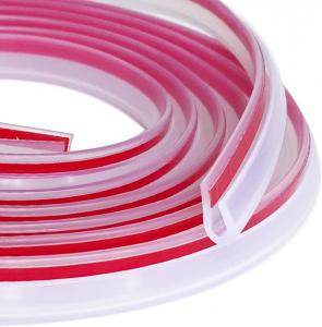 China Clear Rubber U Channel Edge Trim Customizable Size for Exceptional Sealing Performanc on sale