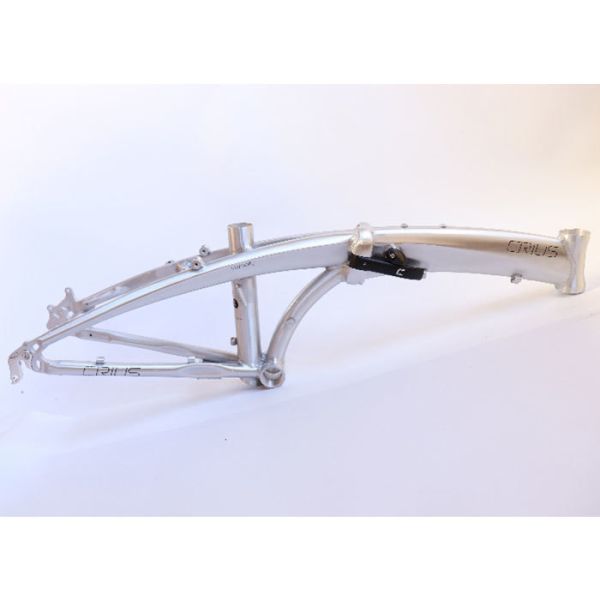 Bicycle Frame OEM Customized Folding Ebike Frame 2900g Gloss Surface Processing