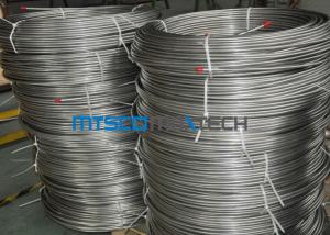China S31700 / TP317 12.7mm Seamless Coiled Stainless Tube For Hater Tubing Line wholesale