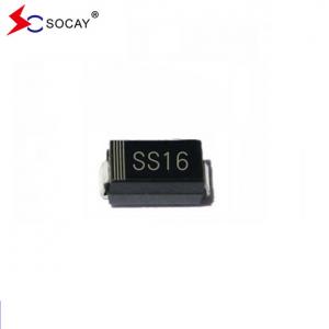 China SMD Package 60V Schottky Rectifier SS16A Schottky Diode DO-214AC wholesale