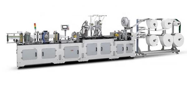 Quality User Friendly KN95 Face Mask Making Machine With Computer PLC Programming Control System for sale