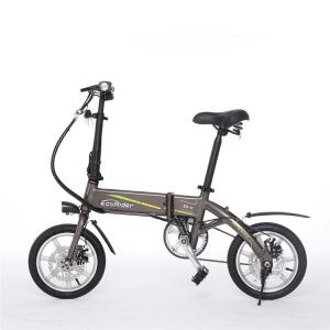 China Chopper Electric Mountain Bike , Small Folding Electric Bike Max Load 120kg wholesale