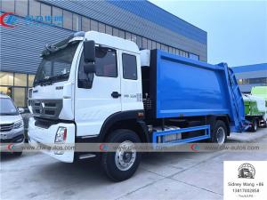 China Sinotruk Homan 4x2 10000L RHD Garbage Compactor Truck on sale