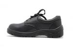 PU Coated Steel Toe Anti Static Black Police Sneakers By Miner Outsole Basic